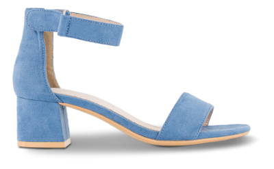 Norrliv Damesandal med hæl Blå 4215101252