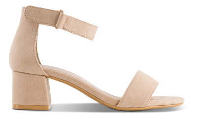 Norrliv Damesandal med hæl Beige 4215101281