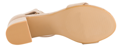 Norrliv Damesandal med hæl Beige 4215101281