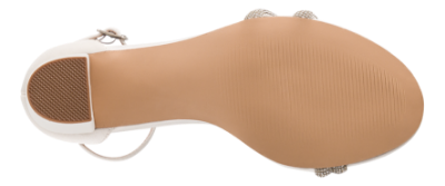 Norrliv Damesandal med hæl Sølv 4215101402