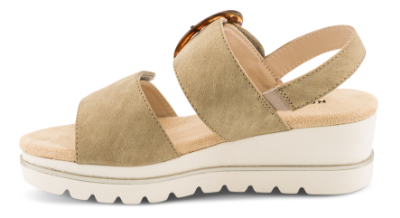 Norrliv Damesandal med hæl Beige 4215102282