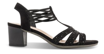 Norrliv Damesandal med hæl Svart 4215102810