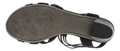 Norrliv Damesandal med hæl Svart 4215102810