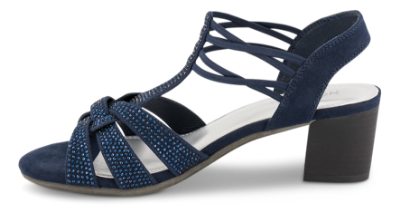 Norrliv Damesandal med hæl Blå 4215102950
