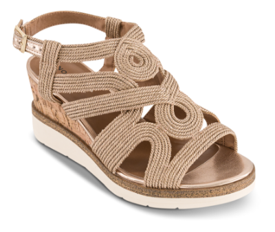 Norrliv Damesandal med hæl Beige 4215103007