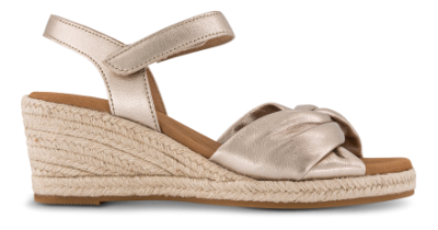 Gabor Espadrillos Guld 62712