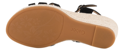 Gabor Espadrillos Sort 62713
