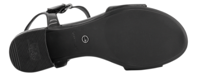 Tamaris Damesandal med hæl Svart 1-28249-42