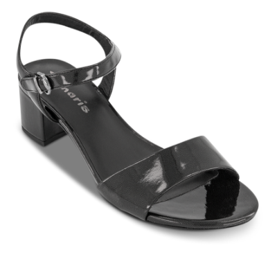 Tamaris Damesandal med hæl Svart 1-28249-42