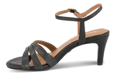 Tamaris Damesandal med hæl Sort 1-28333-44