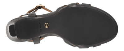 Tamaris Damesandal med hæl Sort 1-28333-44