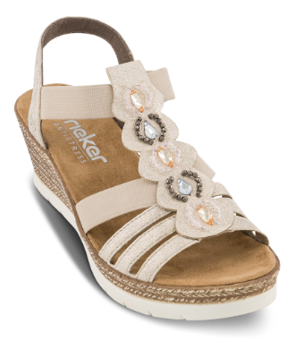 Rieker Sandal Beige 619B2-60