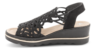 Rieker Sandal Sort 67465-00
