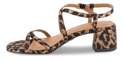 Tamaris Damesandal med hæl Leopard 1-28204-42