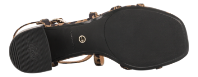 Tamaris Damesandal med hæl Leopard 1-28204-42