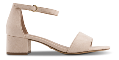 Tamaris Damesandal med hæl Beige 1-28201-42