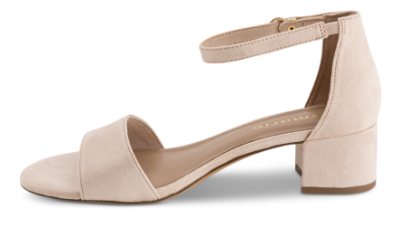 Tamaris Damesandal med hæl Beige 1-28201-42