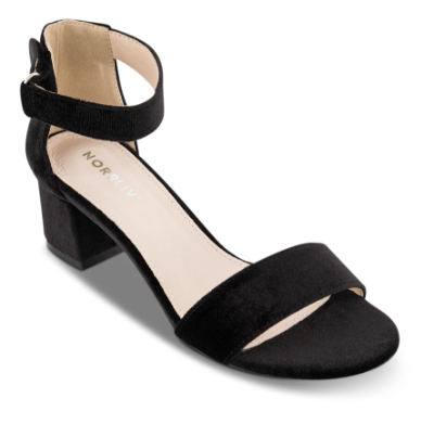 Norrliv Damesandal med hæl Svart 4215500210
