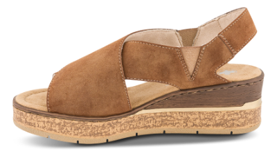 Rieker Plateau Sandal Brun 63782-24
