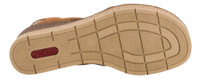 Rieker Plateau Sandal Brun 63782-24