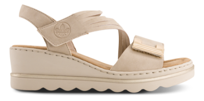 Rieker Platå-Sandal Beige 67410-62