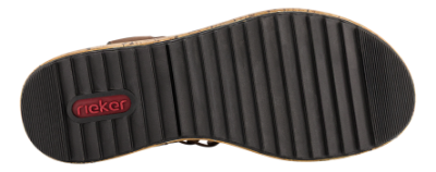 Rieker Plateau Sandal Brun V1765-24