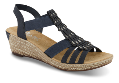 Rieker Sandal Blå 62436-14