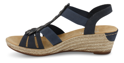 Rieker Sandal Blå 62436-14