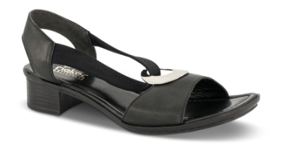 Rieker Sandal Sort 62662-01