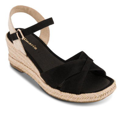 Tamaris Espadrillos Sandal Svart 1-28367-42