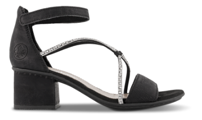 Rieker Sandal Sort 64654-00