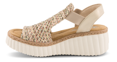 Rieker Platå-Sandal Beige 69172-60