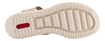 Rieker Platå-Sandal Beige 69172-60