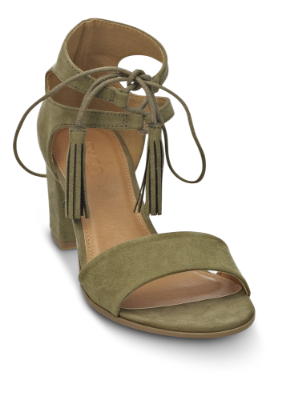 B&CO damesandal olivengrøn