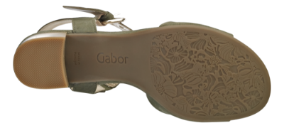 Gabor damesandal khakigrøn 82920