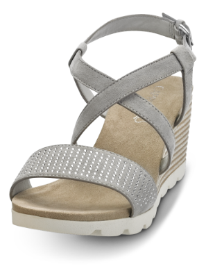 Caprice damesandal grå 9-9-28706-20