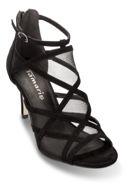 Tamaris damesandal sort 1-1-28303-31