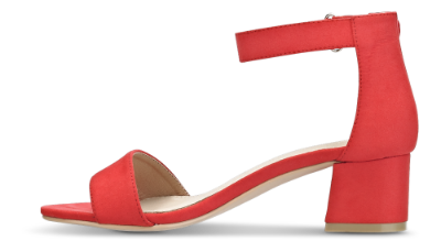 B&CO damesandal rød