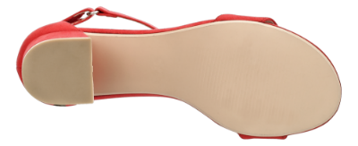 B&CO damesandal rød