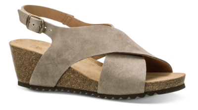 B&CO damesandal grå