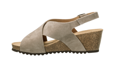 B&CO damesandal grå