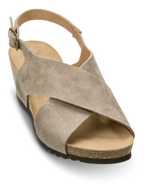 B&CO damesandal grå