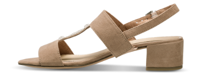 Marco Tozzi damesandal beige 2-2-28202-22