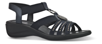 Nordic Softness damesandal blå