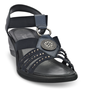 Nordic Softness damesandal blå