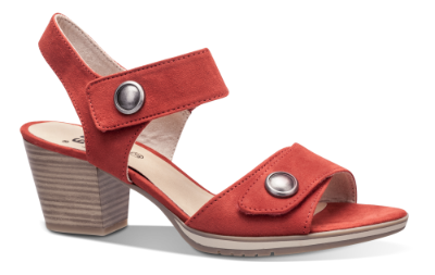 Jana Softline sandal rød Skoringen