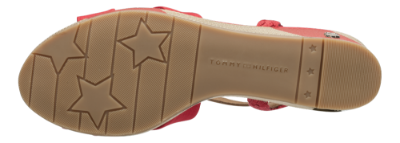 Tommy Hilfiger damesandal rød FW0FW03933