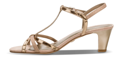 Tamaris damesandal rosa metallic 1-1-28329-22