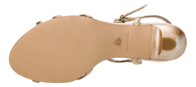 Tamaris damesandal rosa metallic 1-1-28329-22