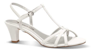 Tamaris damesandal hvit 1-1-28329-22